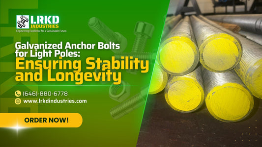 Galvanized Anchor Bolts for Light Poles