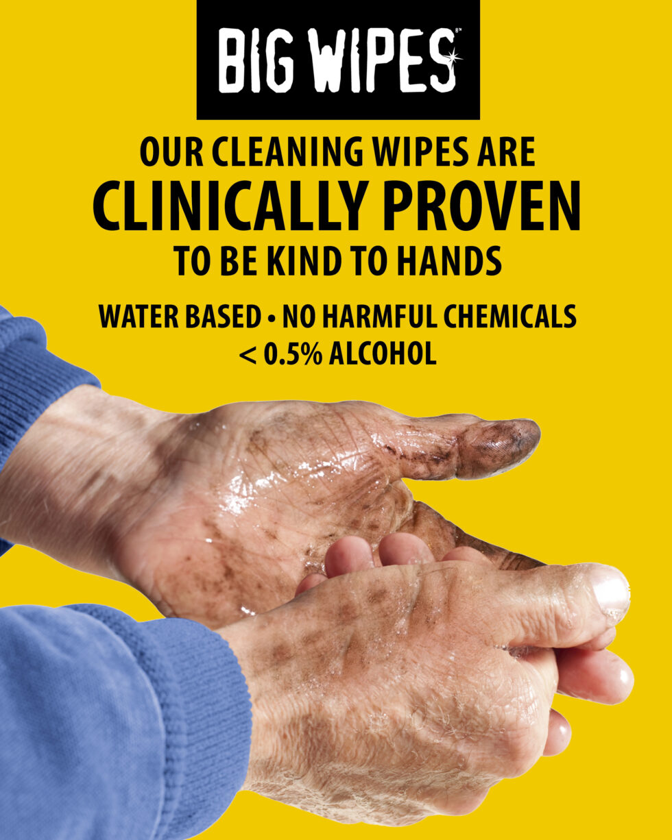 Big Wipes Heavy Duty Pro+ Anti-Bacterial Wipes 240 count