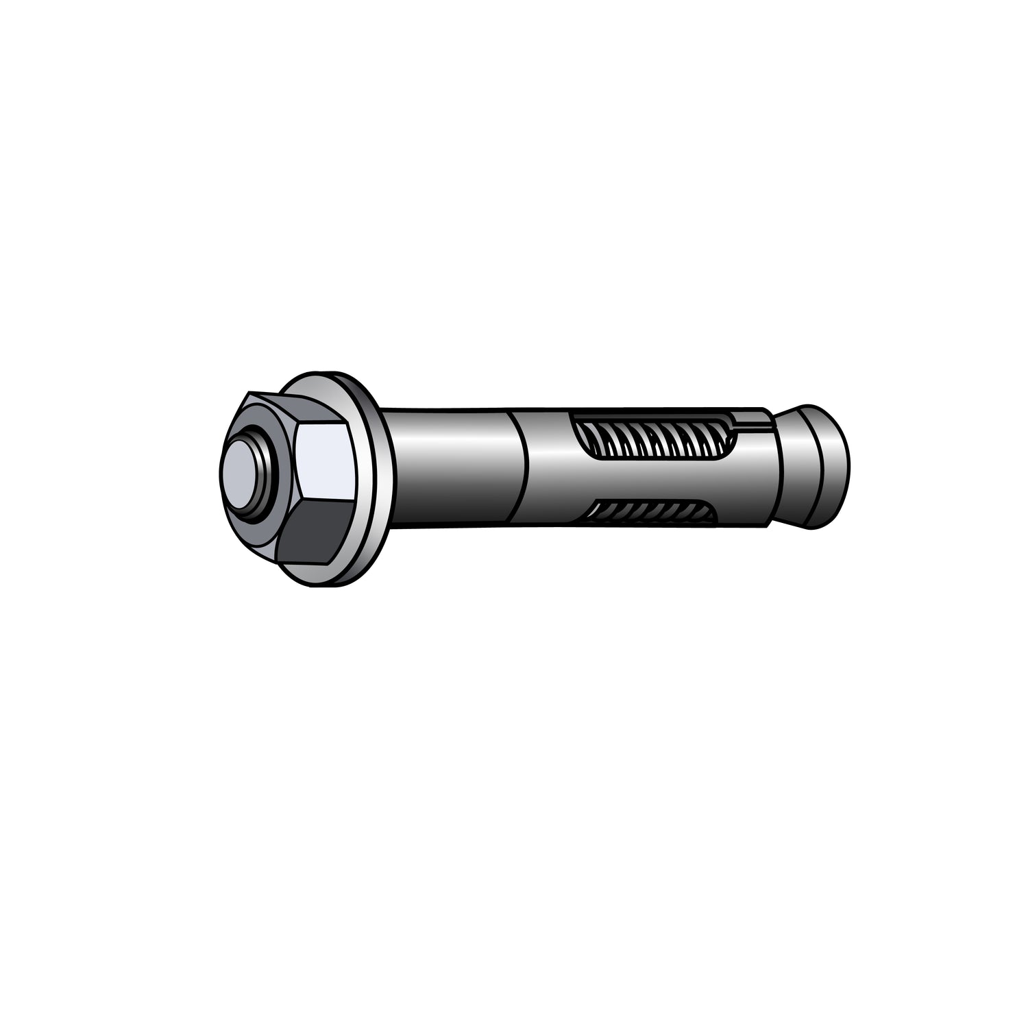 1/2" x 2-1/4", Sleeve Expansion Anchors