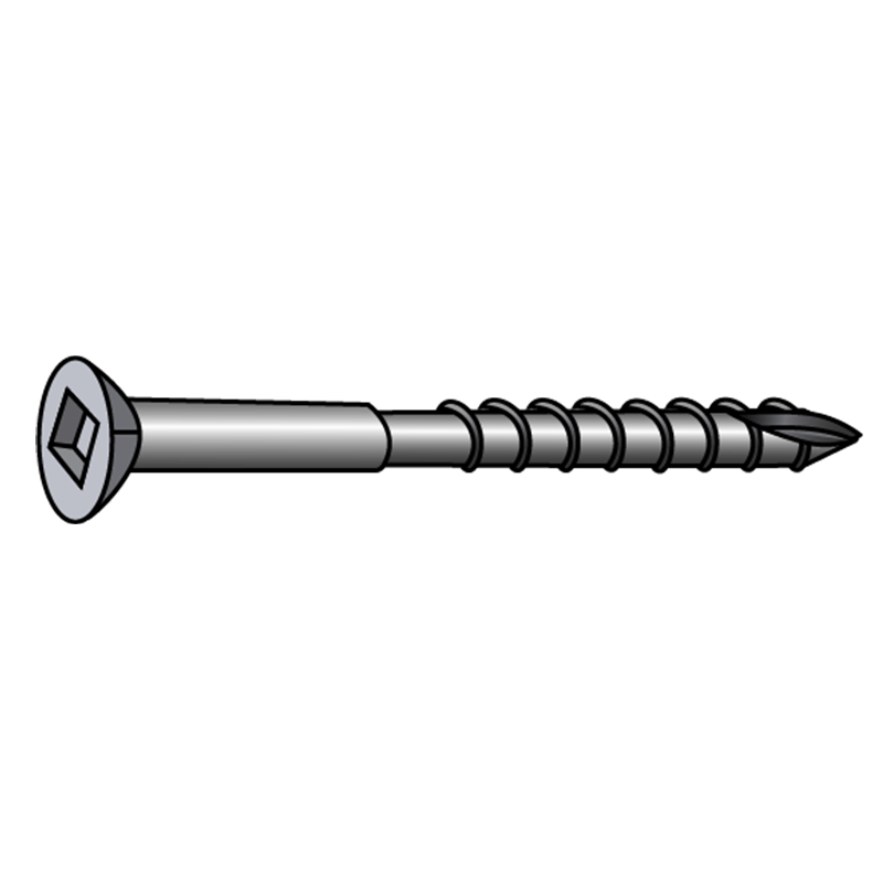 Zinc plated steel Wood Screws