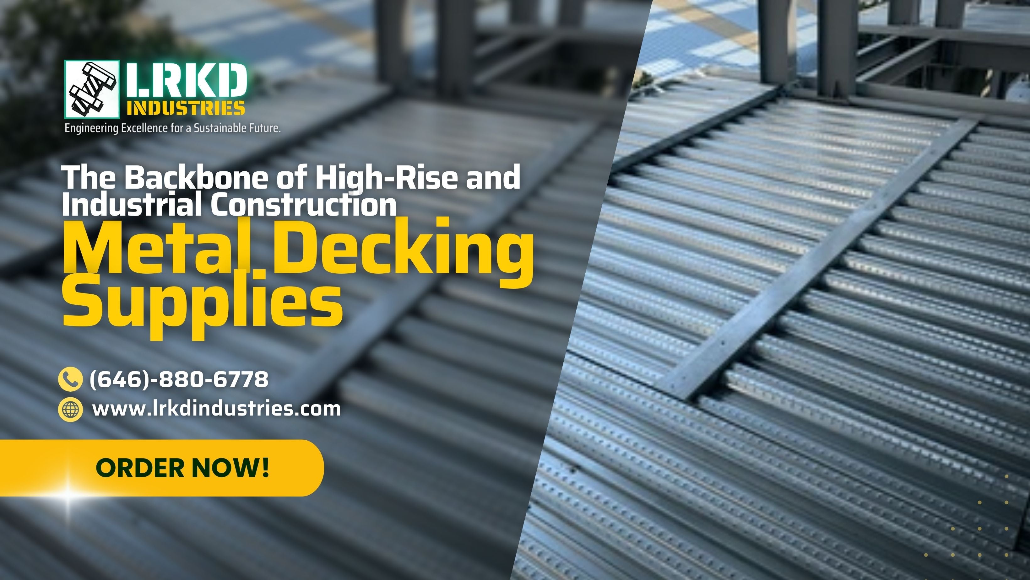 High Rise Decking Racks Metal Decking Supplies: The Backbone of High-Rise and Industrial Const ...