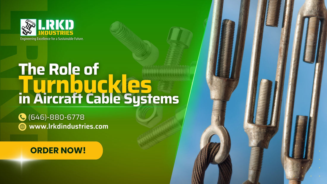 Stabilizing Cable The Role of Turnbuckles in Aircraft Cable Systems – LRKD Industries