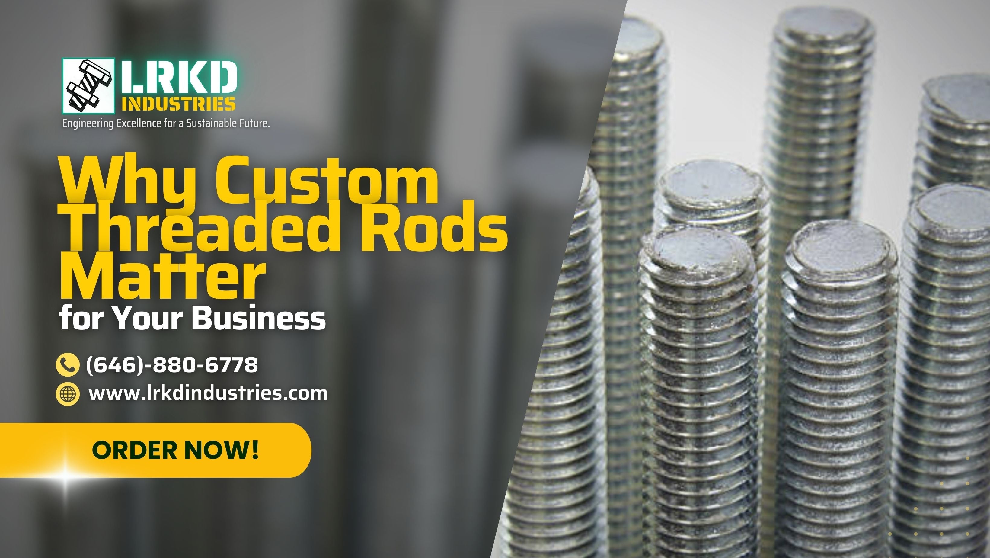 Tompkin Rods Threaded Rods – LRKD Industries