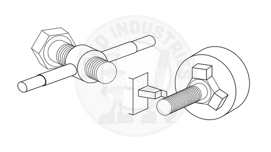 LRKD Industries A449 Cut Threads