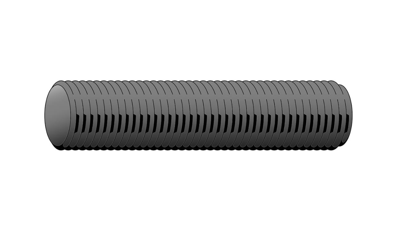 1- 1/4" x 6'0" Full Threaded Rod A307 Carbon Steel