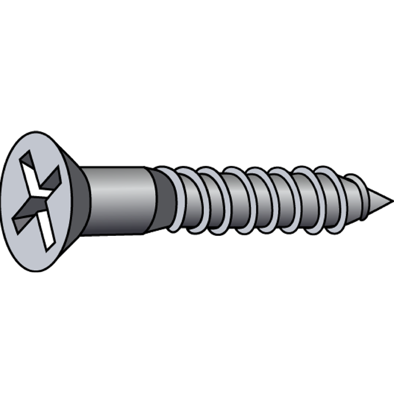 Frearson Wood Screws - Frearson flat head – LRKD Industries